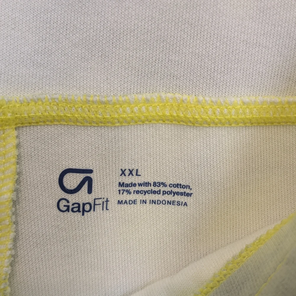 Gap Fit Tech Pants Leggings Girls XXL 2XL Yellow Tie Dye Pockets Yoga Workout